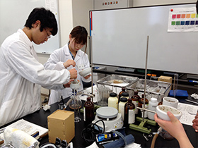 ヒルガオのタネからのジベレリンの抽出(生物有機化学分野)